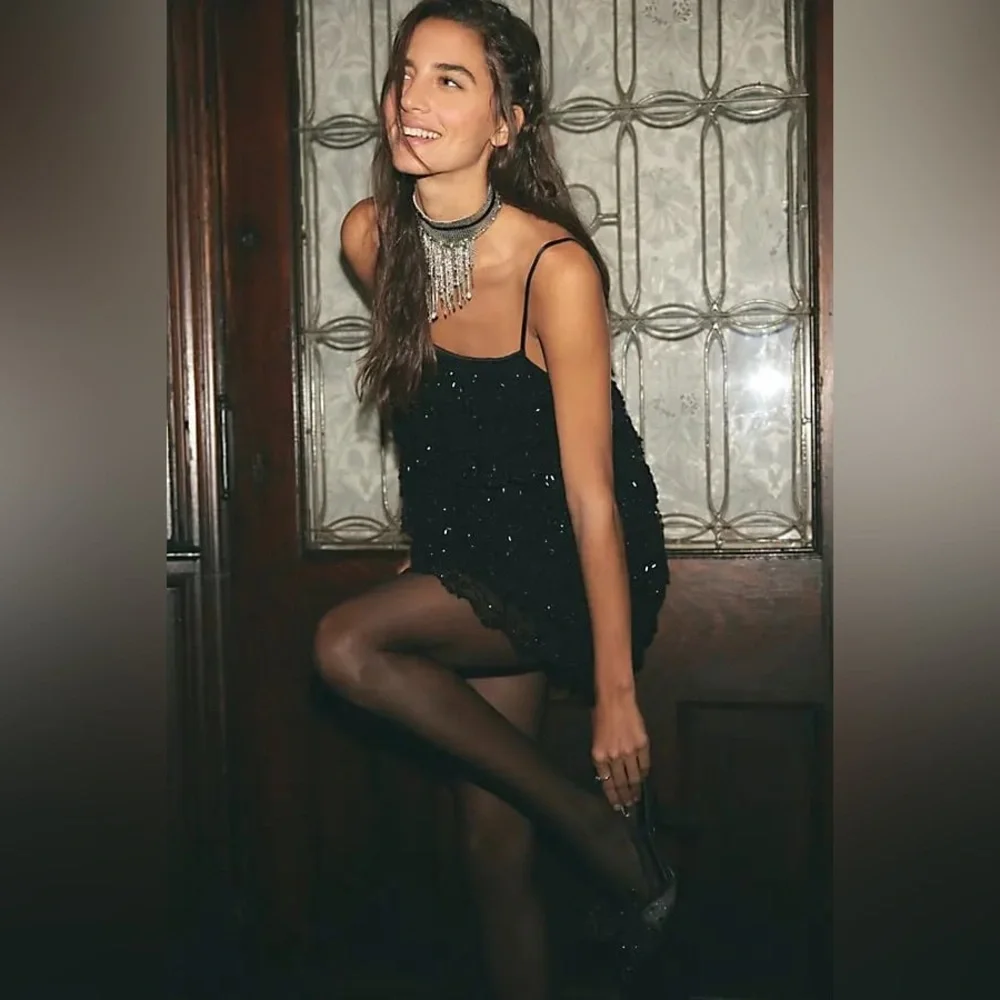 Free People Dance 'Til We Drop Mini Dress